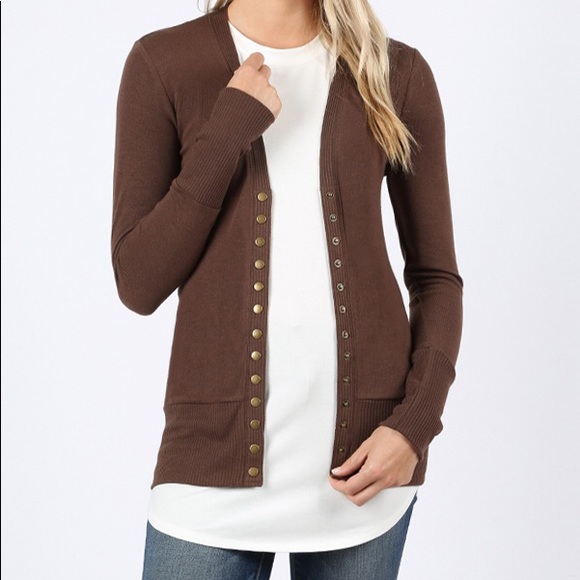 Sweaters Chocolate Brown Cardigan Poshmark